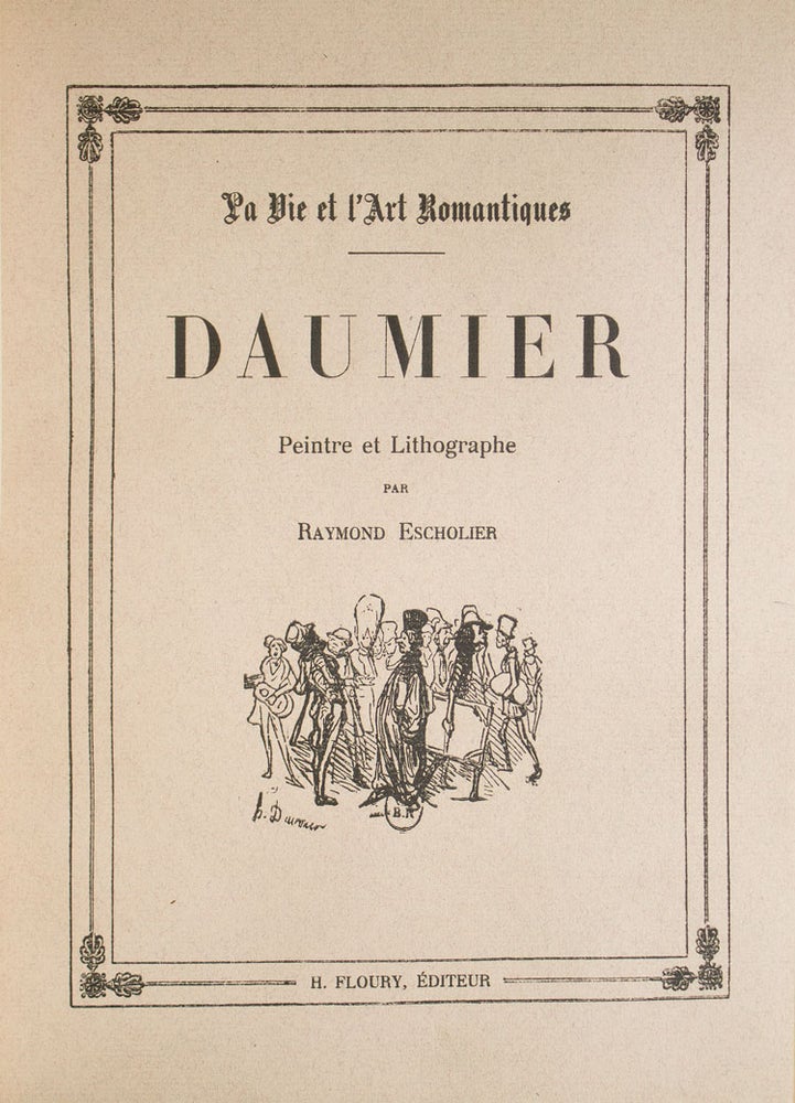 Daumier Peintre et Lithographe