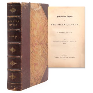 Item #217916 The Posthumous Papers of the Pickwick Club. Charles Dickens
