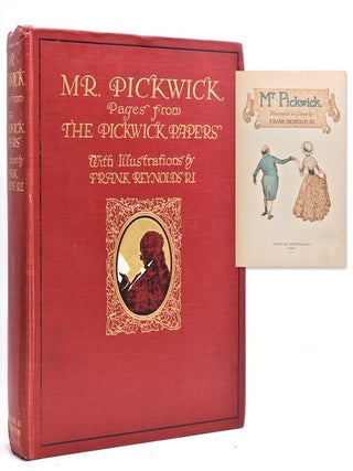 Item #217929 Mr. Pickwick [pages from The Pickwick Papers]. Charles Dickens