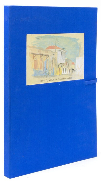 Item #218305 David Jackson: Scenes from his Life. Texts by the artist and James Merrill. James Merrill.