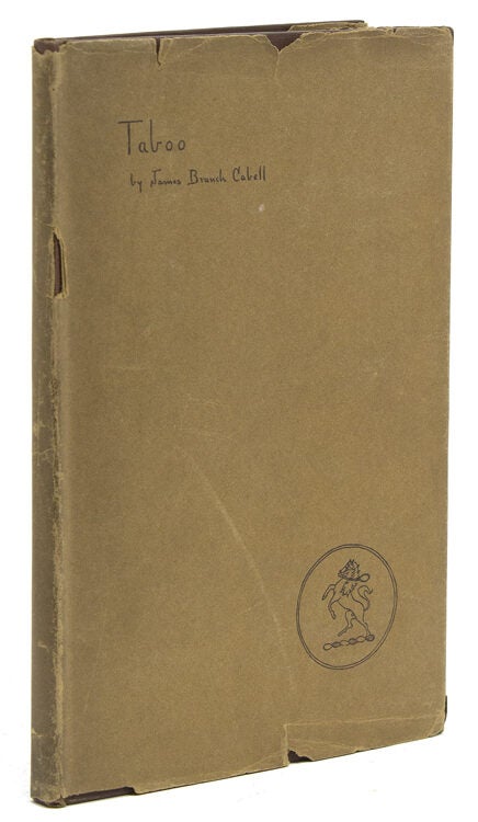 Taboo. A Legend Retold from the Dirghic of Svius Nicanor, with Prolegomena, Notes, and a Preliminary Memoir