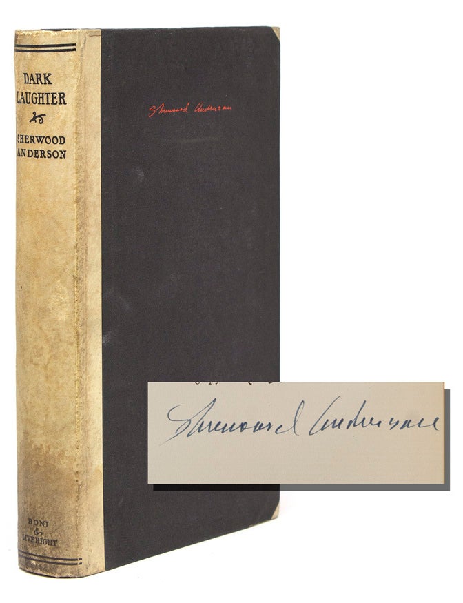 Item #218534 Dark Laughter. Sherwood Anderson.