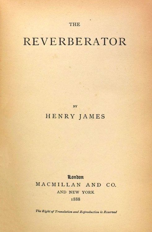 The Reverberators