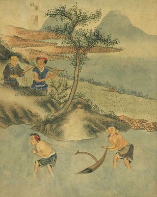 Item #218778 Album of 34 Chinese watercolor paintings on paper. China