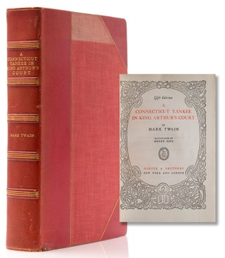 Item #218881 A Connecticut Yankee in King Arthur's Court. By Mark Twain. Samuel Clemens
