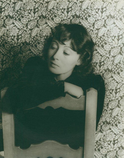 Item #218883 Portrait photograph of Luise Rainer. Luise Rainer, Carl Van Vechten.
