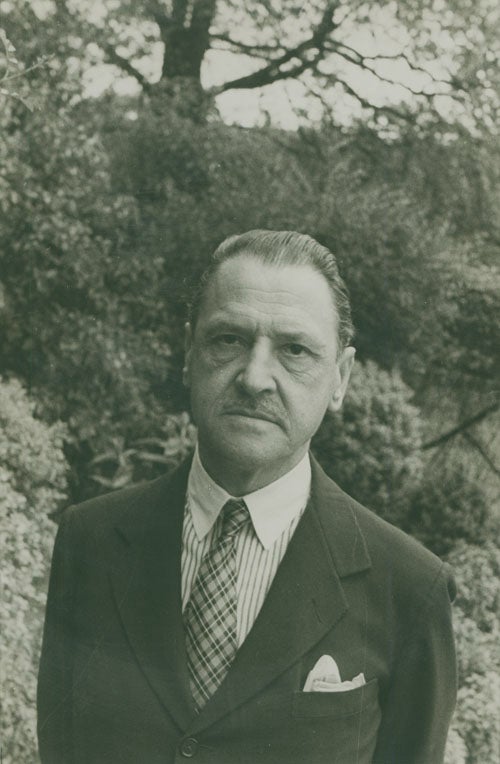 Item #218936 Portrait photograph of William Somerset Maugham. W. Somerset Maugham, Carl Van Vechten.