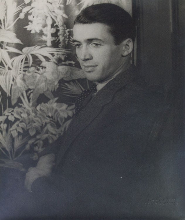 Item #219057 Portrait photograph of James Stewart. James Stewart, Carl Van Vechten.