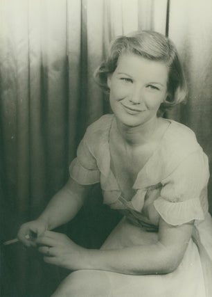 Item #219093 Portrait photograph of Barbara Bel Geddes as "Maggie" in CAT ON A HOT TIN ROOF....