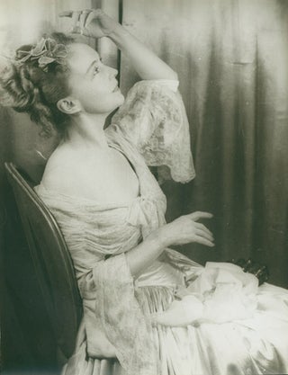 Item #219102 Portrait photograph of Lillian Gish in her role in "The Marquise", by Noel Coward....