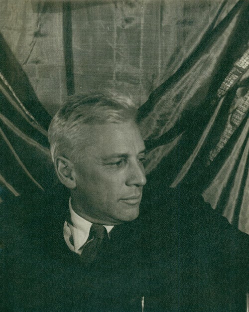 Item #219120 Portrait photograph of Max Eastman. Max Eastman, Carl Van Vechten.