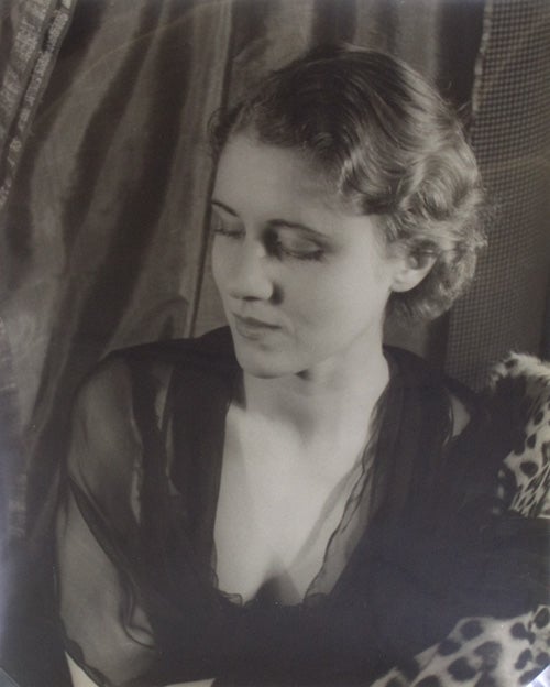 Item #219123 Portrait photograph of Clare Boothe Luce. Clare Boothe Luce, Carl Van Vechten.