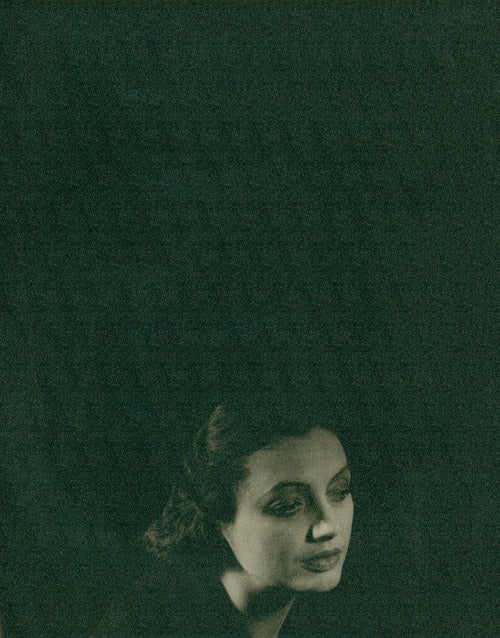 Item #219145 Portrait photograph of Katherine Cornell in "Lucrèce" Katherine Cornell, Carl Van Vechten.
