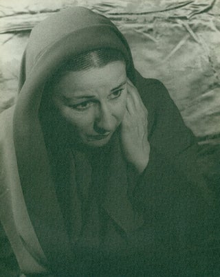 Item #219276 Portrait photograph of Judith Anderson as Mother Mary in "Family...