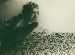 Item #219343 Portrait photograph of Judith Anderson as Medea. Judith Anderson, Carl Van Vechten