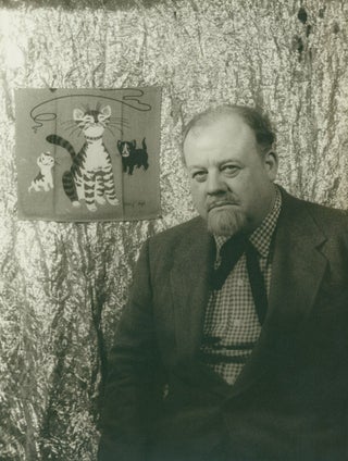 Item #219346 Portrait photograph of Burl Ives as 'Big Daddy' in CAT ON A HOT TIN ROOF. Burl Ives,...