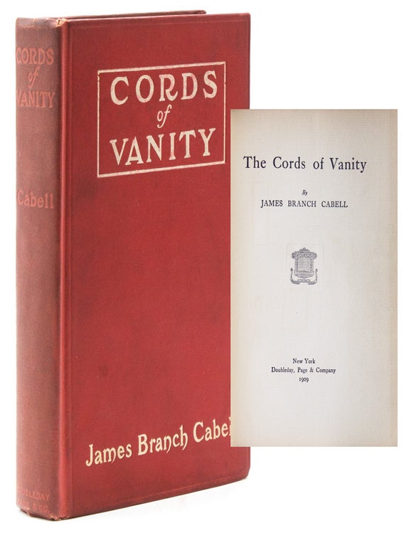 Item #219966 The Cords of Vanity. James Branch Cabell.