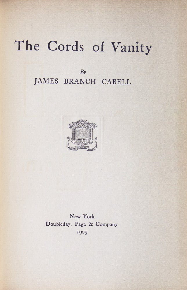 The Cords of Vanity (3/4)
