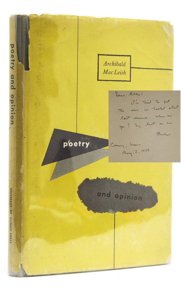 Poetry and Opinion