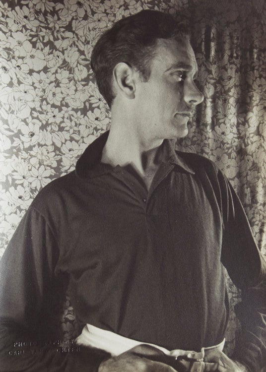 Item #220752 Portrait photograph of Clifton Webb. Clifton Webb, Carl Van Vechten.