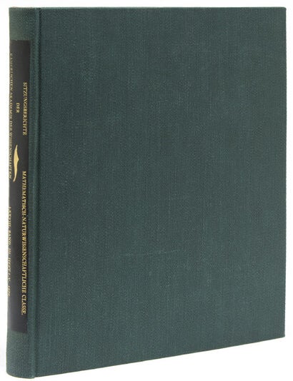 Item #221287 &Uuml;ber spinalganglien und R&uuml;ckenmark des Petromyzon. Pp. 81-167, in Sitzungsberichte der der Kaiserlichen-Akademie der Wissenschaften. Mathematisch-Naturwissenschaftlichen Classe LXXVIII. Band. III Abtheilung. Jahrgang 1878. Sigmund Freud.