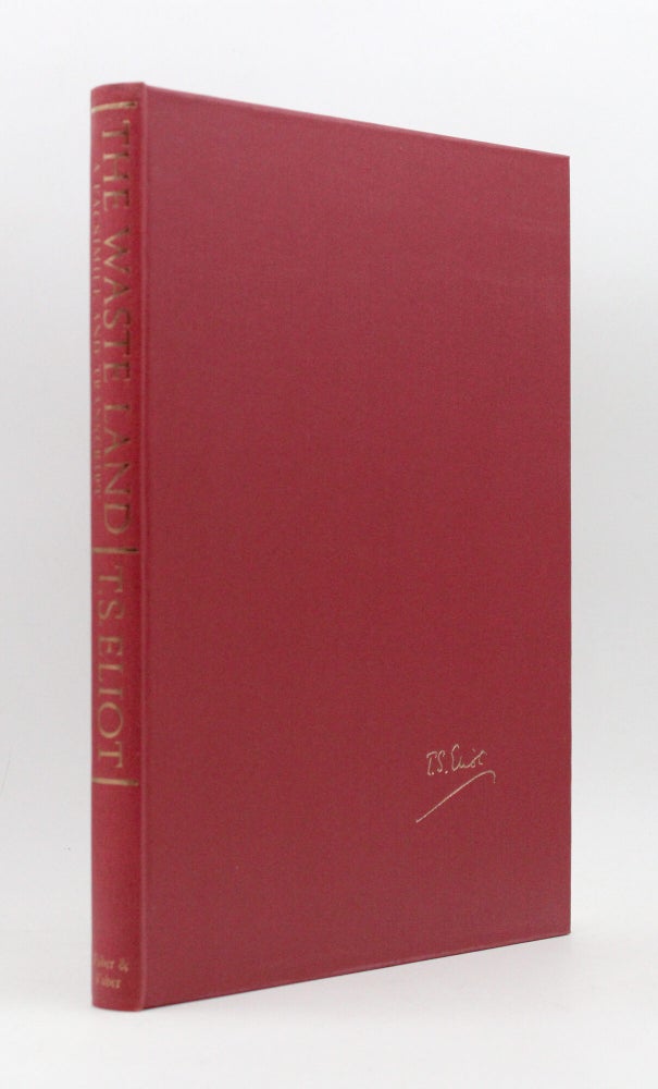 The Waste Land, A Facsimile and Transcript of the original Drafts Including the Annotations of Ezra Pound. Edited by Valerie Eliot