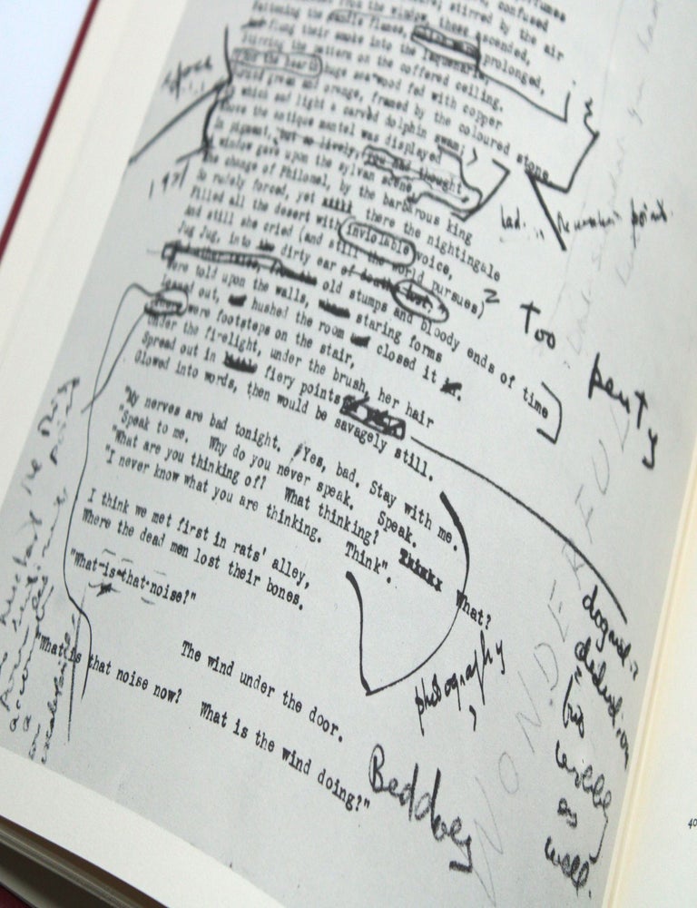 The Waste Land, A Facsimile and Transcript of the original Drafts Including the Annotations of Ezra Pound. Edited by Valerie Eliot
