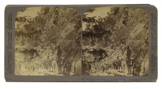 Item #221371 Group of 25 stereographs depicting the Grand Canyon and Yellowstone. Grand Canyon