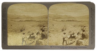 Group of 25 stereographs depicting the Grand Canyon and Yellowstone