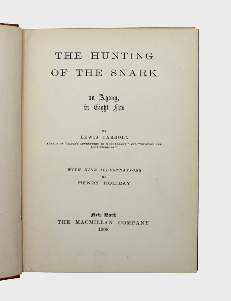 The Hunting of the Snark, An Agony, in Eight Fits by Lewis Carroll (2/3)