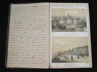 Item #221802 Autograph diary of her travels in Italy including Rome, Pompeii, and other visitors'...