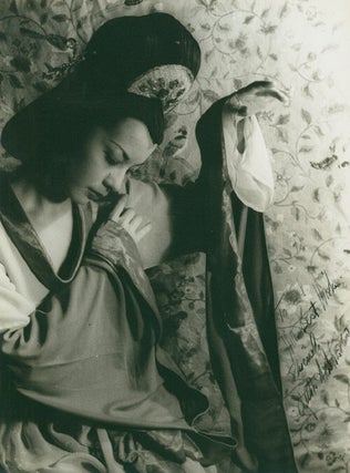 Item #222402 Portrait photograph of Ruth Ann Koesun in Anthony Tudor's ballet, SHADOW OF THE...