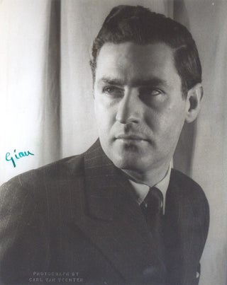 Item #222446 Portrait photograph of Gian-Carlo Menotti. Gian-Carlo Menotti, Carl Van Vechten