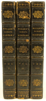 Item #222563 Scripture History, with The Lives of the Most Celebrated Apostles Designed for the...