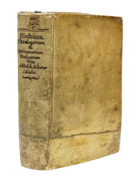 Decades du continentes Vitas Theologorum exterorum principum, qui Ecclesiam Christi Superiori seculo propagarunt et propugnarunt. [Bound with:] Vitae Germanorum medicorum qui seculo superiori, et quod excurrit, claverunt: congetae et ad annum usque MDCXX deductae
