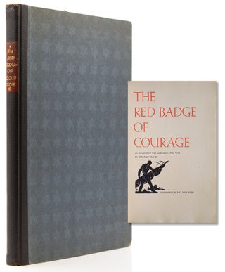 Item #224625 The Red Badge of Courage. Grabhorn Press, Stephen Crane