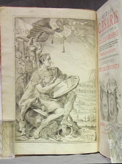 C. Julii Caesaris Quae Extant Omnia, Italica Versione ... auxit Hermolaus Albritius