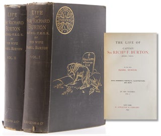 Item #226190 The Life of Captain Richard F. Burton … With numerous portraits, illustrations,...