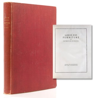 Item #227749 Louis XVI Furniture. Seymour de Ricci