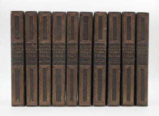 Item #229079 The Poetical Works of Sir Walter Scott, Baronet. Fore-edge Paintings, Sir Walter Scott