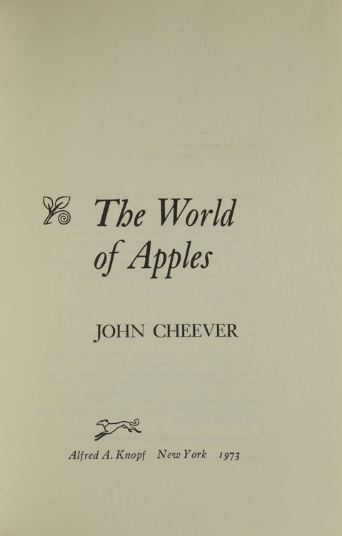 The World of Apples