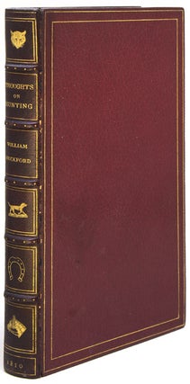 Item #231029 Thoughts on Hunting. William Beckford, sic, i e. Peter