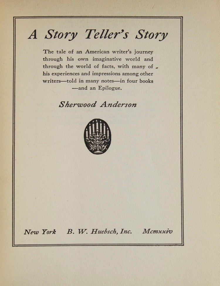 A Story Teller's Story (2/2)