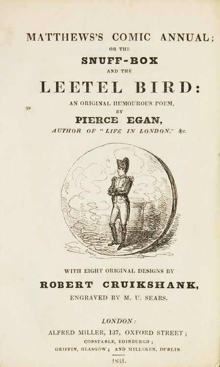 Matthew's Comic Annual; or the Snuff-Box and the Leetel Bird: An Original Humourous Poem