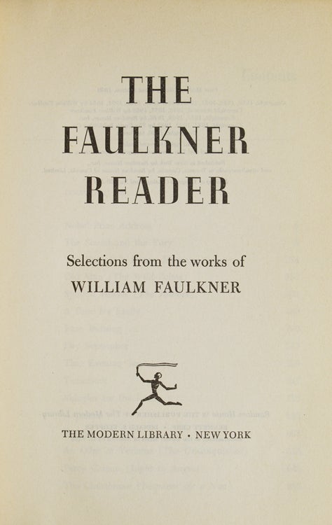 The Faulkner Reader