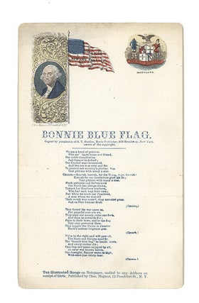 Item #233451 "Bonnie Blue Flag" with Seal of Maryland on right