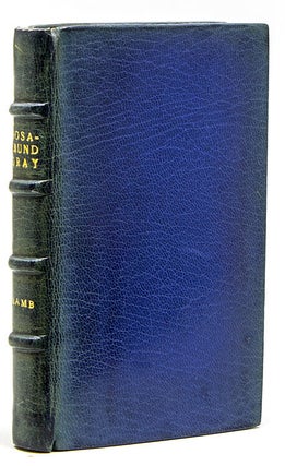 Item #233515 Rosamund Gray, A Tale: and other Pieces. Charles Lamb