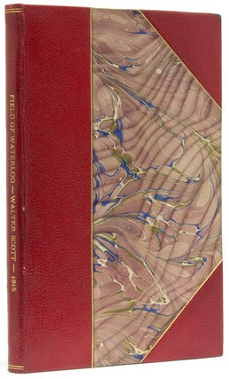 Item #23398 The Field of Waterloo; a Poem. Walter Scott