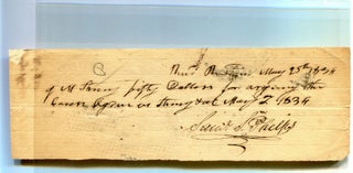 Item #235082 Autograph document signed ("Saml. S. Phelps") also signed by Judge, William C....