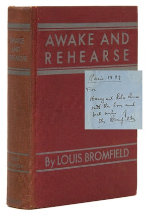Item #236216 Awake and Rehearse. Louis Bromfield